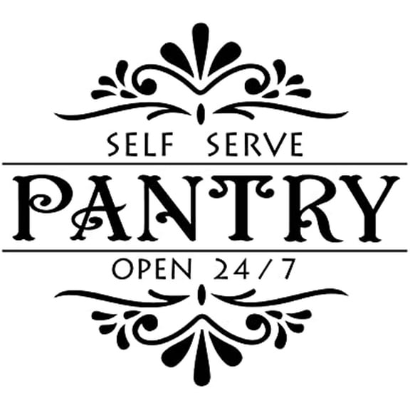 1pc Theme Wall Stickers Vintage Flower Texture Wall Decals Lettering Vinyl Wall Decor PVC Wall