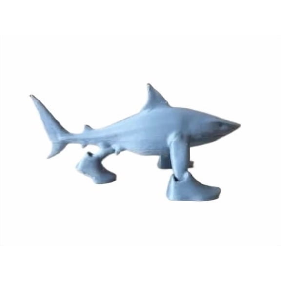 1pc | Three-legged shark | 3D Printed | Home Decor | Room Decoration