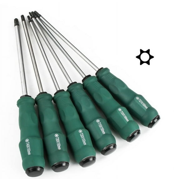 1pc Torx Screwdriver Key T10 T15 T20 T25 T27 T30 T40 with Hole Home DIY Magnetic Screw Driver Phone RC Drone Repair PC Case Tool