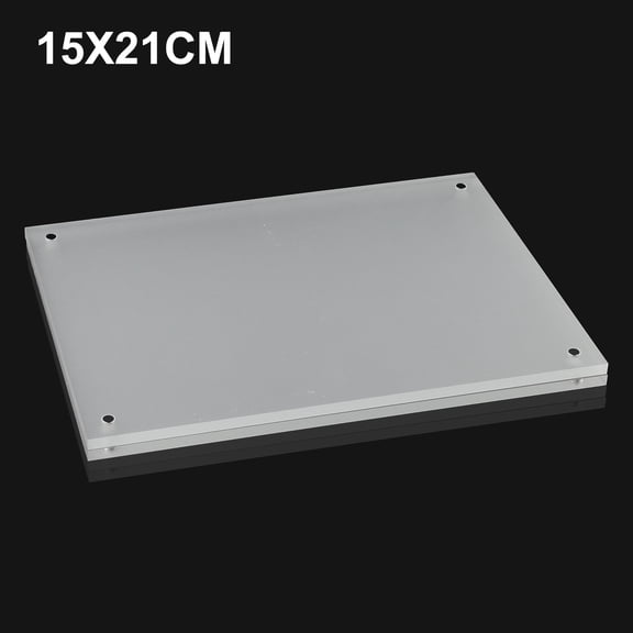 1pc Transparent Photo Frame Acrylic Magnetic Display Frame 0.5 And 0.5cm Poster Display Stand Decorations For Room Desk Home