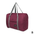 thumbnail image 1 of 1pc Travel Storage Bag Large Capacity Folding Trolley Aircraft Bag Bag Clothes Waterproof T4X8, 1 of 9