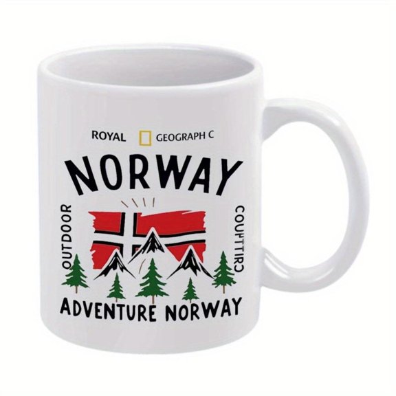 1pc Trees 11oz Ceramic Coffee Mug All Seasons Ideal Friends Family