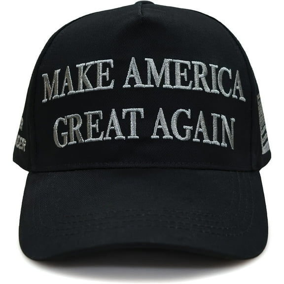 1pc Trump 2024 Make America Great Again Hat Take America Back Hat with USA Flag Embroidery Adjustable Mesh Baseball Cap