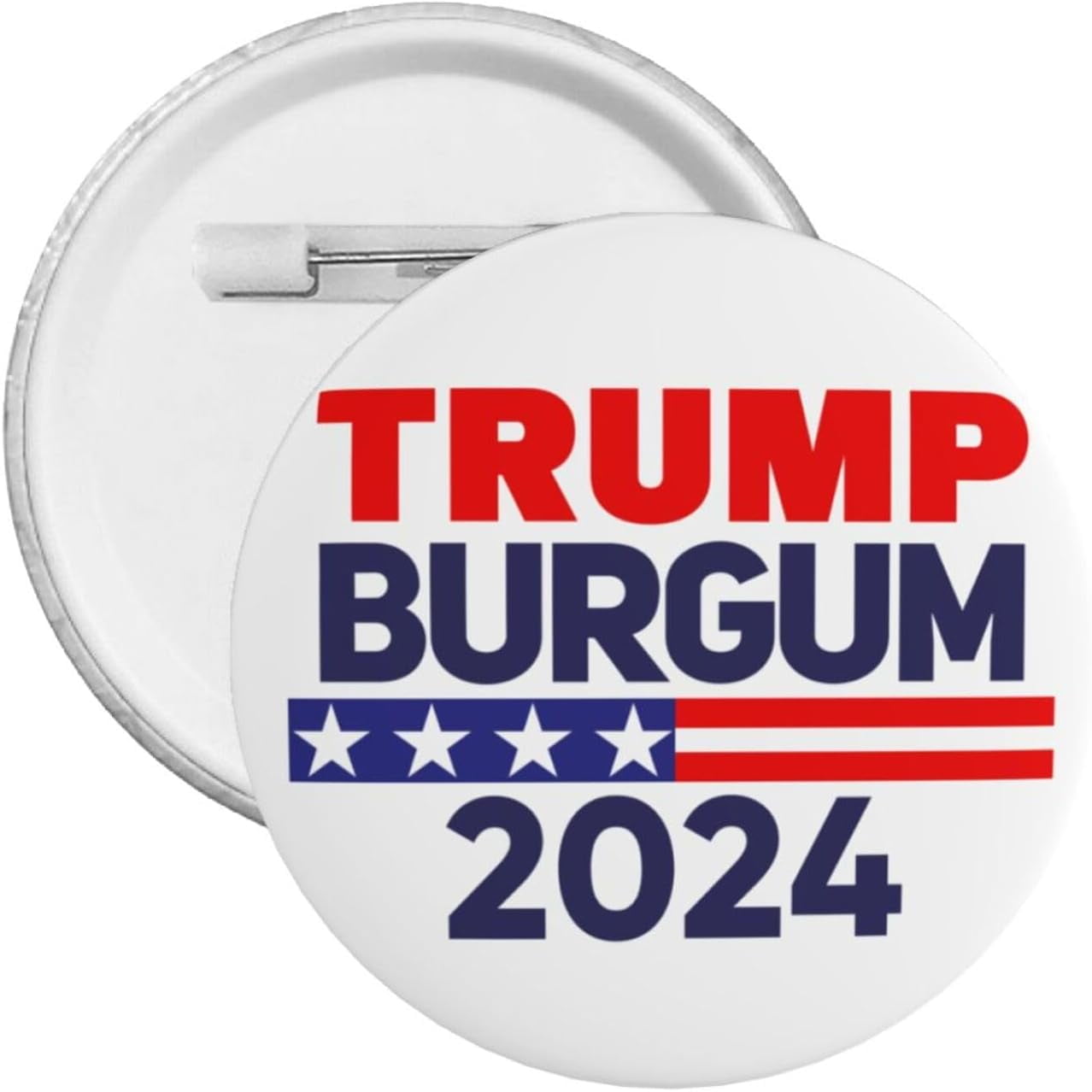 1pc Trump Burgum 2024 Button Pins Trump Burgum 2024 President Pin Trump ...