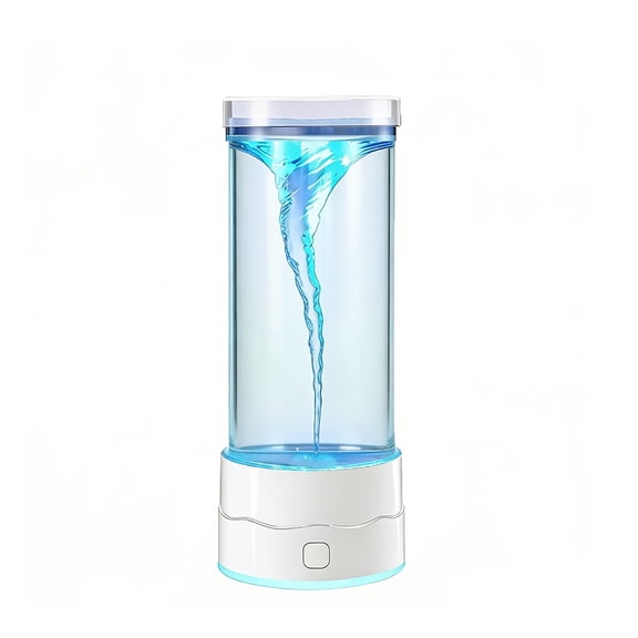 1pc Twister Hurricane Lamp Aquarium, Vibrant LED Lighting, with 7 Dynamic Color Changing Settings, Soft Night Light, Realistic Design with Lifelike Vortex, Ideal for Aquatic Enthusiasts