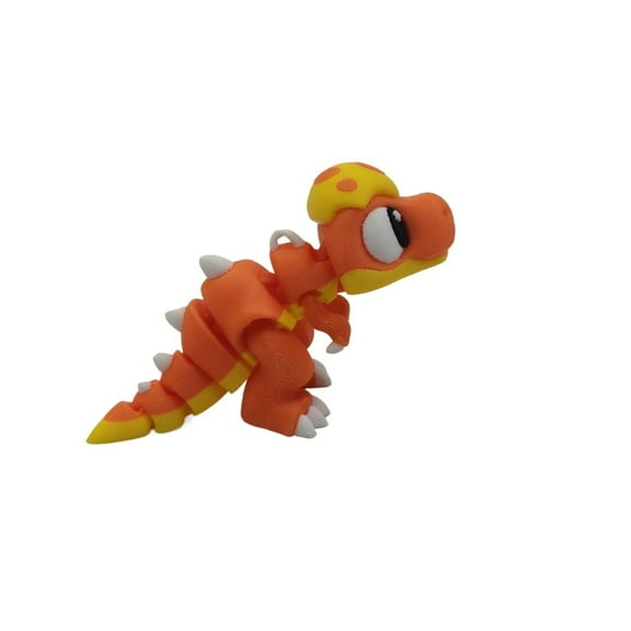 1pc Tyrannosaurus rex Flexible Articulated Realistic 3D Printed Dinosaur, 3D Printed Animals From 3D Printer Dragon Series Gift