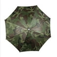 thumbnail image 1 of 1pc Umbrella Hat, Folding Headwear Hands Free Sunshade Double Layer Protection Parasol for Fishing Gardening Beach Camping Party (Open Diameter: 25.59, Folded Length: 15.75 ), 1 of 8