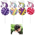 thumbnail image 1 of 1pc Unicorn Lolliband 24 Hair Ties Girls Elastic Bands Rope Ring Ponytail Holder, 1 of 2