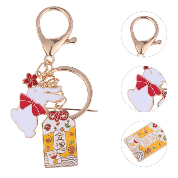 1pc Unique Keychain Bag Pendant Decoration Key Pendant Decor Key Decoration