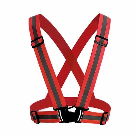 1pc Unisex Night Running Suspender Reflective Mens Suspenders Colorful Adjustable Wide Braces Youth Sport Belt