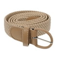 thumbnail image 1 of 1pc Unisex Waist Belt Elastic Woven Fabric Belt Jeans Belt Sweater Waist Belt, 1 of 6