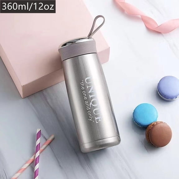 1pc Vacuum Flask Insulation Vacuum Bottle Small Travel Bottle Cute 304 Stainless Steel Student Ladies Tea Coffee Water Bottle Cup