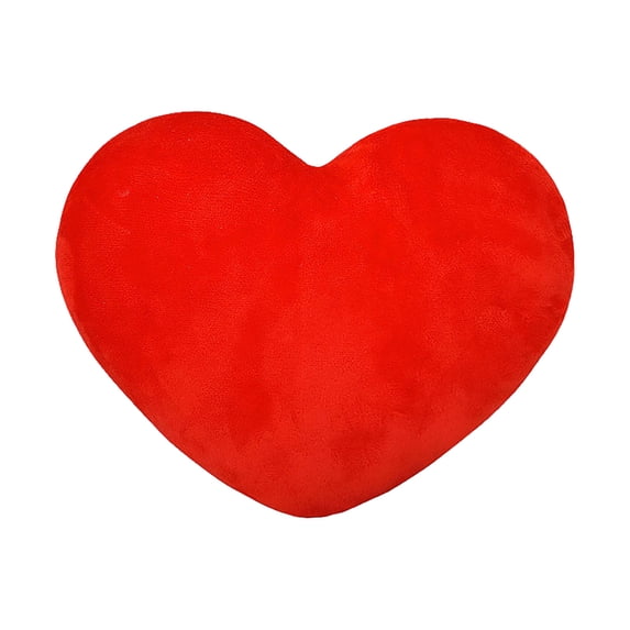 1pc Valentine's Day Red Love Plush Toy Red 8 Inch Heart Shape Cartoon Rag Doll Cuddly Stuffed Mascot for Holiday Celebration Romantic Gesture Living Room Accessory