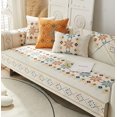 1pc Vibrant BohoStyle Sofa Slipcover StainResistant NonSlip Couch