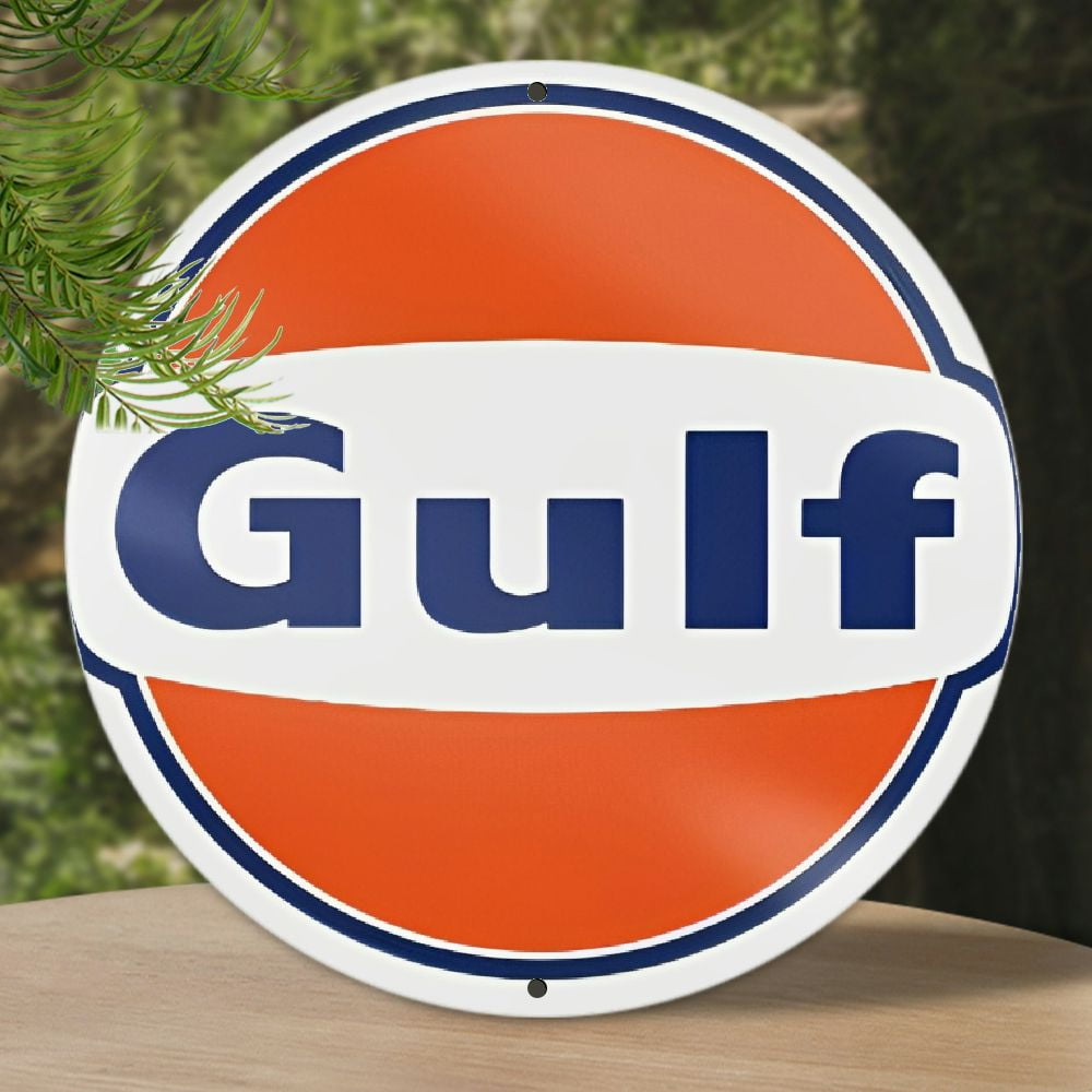 Vintage Gulf Sign