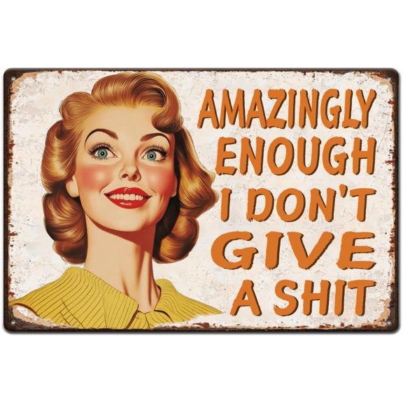 1pc Vintage Metal Tin Sign Iron Wall Decor for Bars Restaurants Cafe Pubs Rectangle Human 200x300x2.2mm