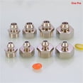thumbnail image 1 of 1pc Water Quick Connector Brass Tube Pipe Fittings 1/2 3/4 inch M/F thread to 1/4 3/8 inch pp tube adapter purifier accessories, 1 of 2