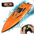 thumbnail image 1 of RC Speedboat, Funtogether Toys, MS300 with Dual Motors, 2.4GHz Waterproof Racer for Pools & Lakes, Gift for Kids, 1 of 8