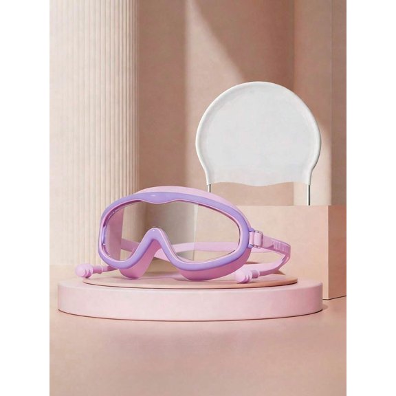 1pc Waterproof Anti-Fog High Definition Swimming Goggles For Men And Women, Beach Essentials, Beach Accessories, Pool Float