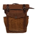 thumbnail image 1 of FONDOTIN Mountaineering Backpack with Breathable Straps for Camping and Outdoor Activities, 1 Pc Coffee Color, 1 of 7