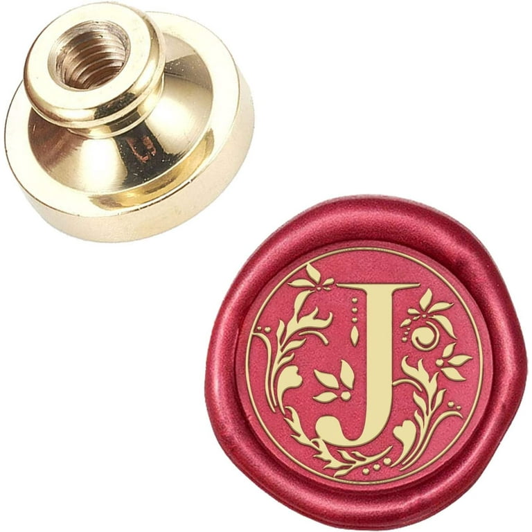 mnjin alphabet initial sealing stamp wax letter seal invitations