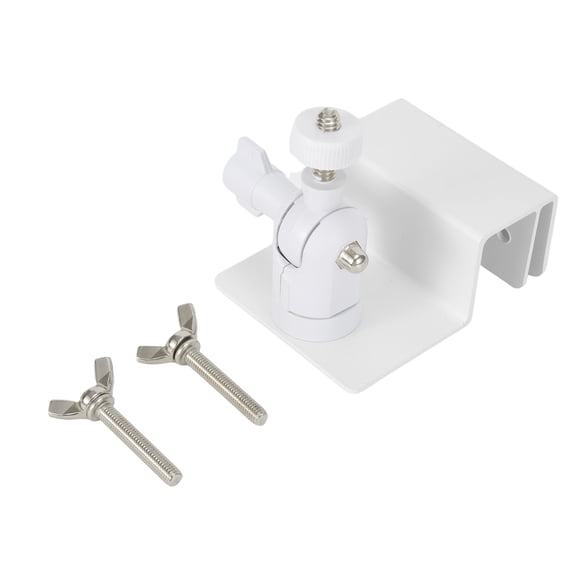 1pc Weatherproof Gutter Mount Bracket With Screw Adapter Adjustable Special Monitoring Bracket For Security Cameras Solar Panel