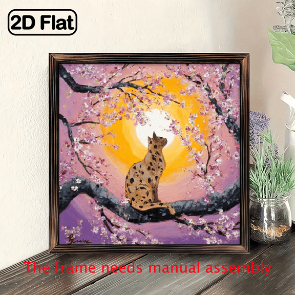 1pc of Whimsical and Playful Bird-themed Creative Wall Decoration Picture Frame, Featuring a Highly Personal and Imaginative Design. An Ideal Gift for Creative Enthusiasts on Birthdays and Holid