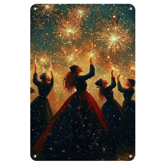 1pc Whimsical Witch Magic Class Metal Sign - Humorous Effect, Perfect for Modern Home & Office Decor, Iron Wall Hanging, Office Artwork|Whimsical Design|Vibrant Colors