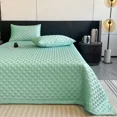 1pc White Bedspread on the Bed 침대커버 150x230 Quilted Bedsheet Simple