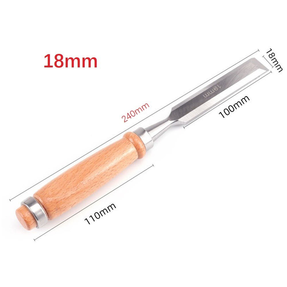 1pc Carpenter Carving Knife Wood Carving Flat Chisel For Woodcut Working  Carpenter DIY Gadget Woodworking Tools 6mm~32mm