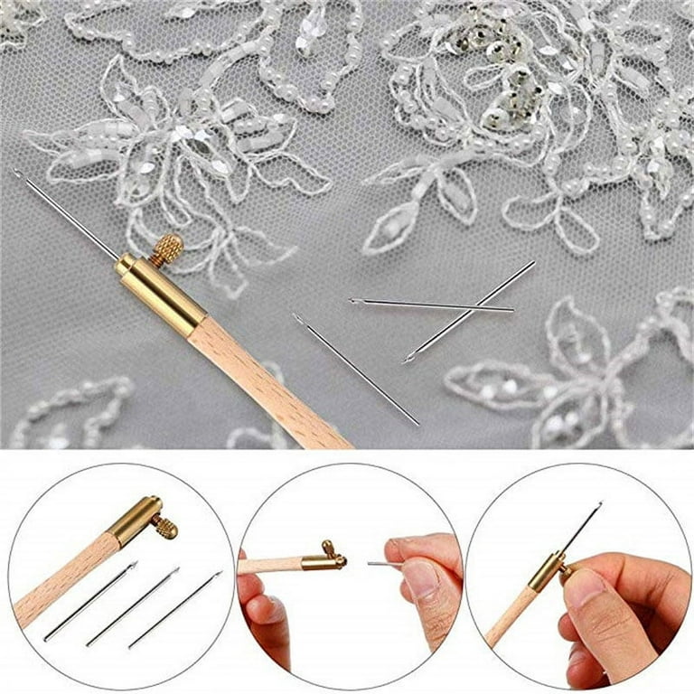 Tambour Embroidery Kit 8 for Beginner / Luneville Embroidery Set