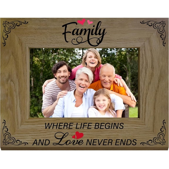 1pc Wooden Photo Frame 4 x 6 Standing Wall Mounted Vintage Desktop Wall Decor Picture Frames with Adjustable Kickstand Portrait Display for Family Photo Keepsake Thanksgiving Day Gifts