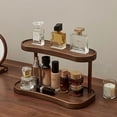 thumbnail image 1 of 1pc Wooden Storage Shelf for Bathroom, Entryway, Office & Living Room – Perfect Organizer for Perfumes, Cosmetics, and Cups, Utility Racks, 1 of 7