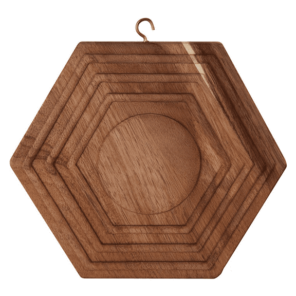 1pc Wooden Trivets for Hot Dishes, Magnetic Hot Pads, Trivet Mat, Insulation Pad, Clay Pot Holder, Flat Bottomed Pan Pad, Enameled Cast Iron Dutch Oven & Cast Iron Skillets, Kitchen Trivet for Teapot