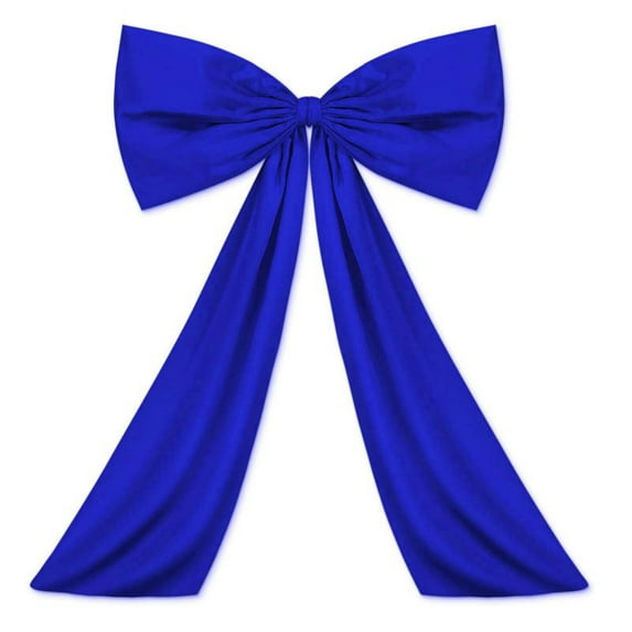 1pc, X-Large Bow Decoration -  (24x36 Inches) Elegant Large Ribbon-like Backdrop for Wedding, Birthday Party, Christmas Decor - Party Decorations, Festive Decorative