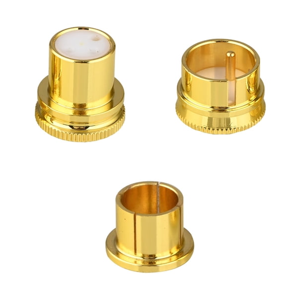 1pc XLR Female Cap with XLR Male Cover and RCA Dust Cover Anti Oxidation Input & Output Protective Cover Noise Stoppers