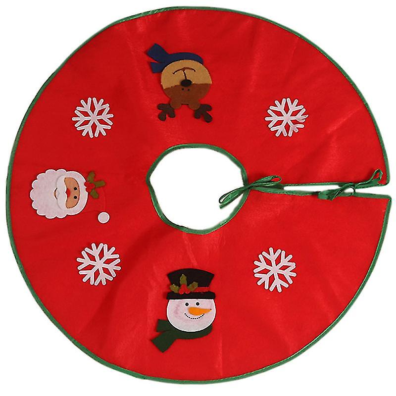 1pc Xmas Tree Apron Creative Christmas Tree Skirt Carpet Christmas