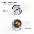 thumbnail image 1 of 1pc Y40 Y50 0-180PSI Water Liquids Meter Pressure Gauge 0-180PSI For Air Compressor Easy Installation, 1 of 7