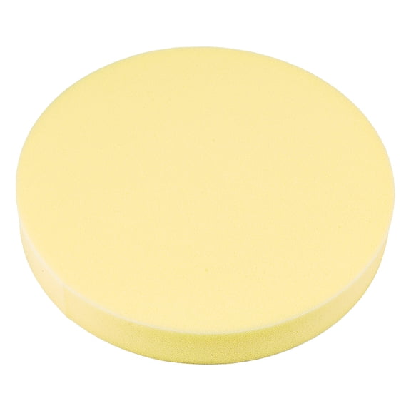 1pc Yellow Pottery Foam Table Runner 13.6inch High Density Round Upholstery Foam for Watercolor Crafts Pottery Clay Ceramics 50mm Thick Sponge