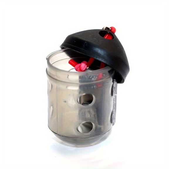 1pc cap swimming feeder, for fly and carp fishing - ground feed accessories, PP material, suitable for outdoor carp fishing gear and catfish feeding baskets, carp fishing gear/elegant design/durable s