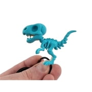 1pc cute velociraptor skeleton keychain dinosaur 3D printing
