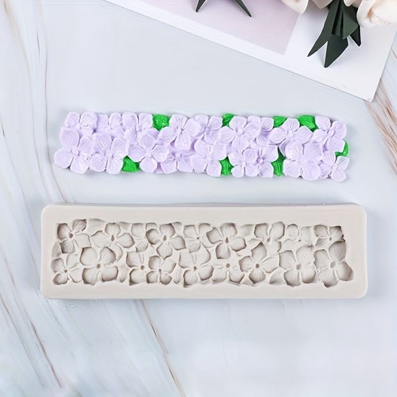 1pc, flower rim silicone mold fondant cake decoration silicone mold ...
