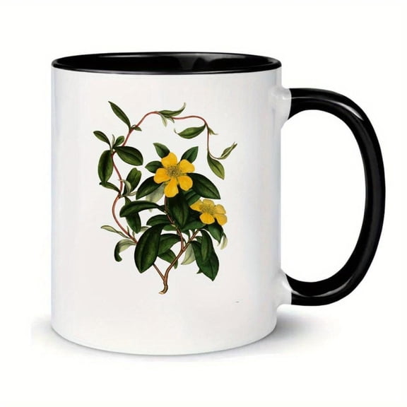 1pc fun coffee mug tea cup water cup Suitable office home life party gifts wedding gifts holiday presents birthday hand wash only reusable ceramic cof