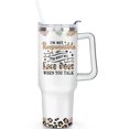 thumbnail image 1 of 1pc gag gift 40oz Tumbler with Straw & Handle - Insulated Stainless Steel Cup | Holiday Gift for Man Women (Christmas, Valentine's, Birthday), 1 of 5