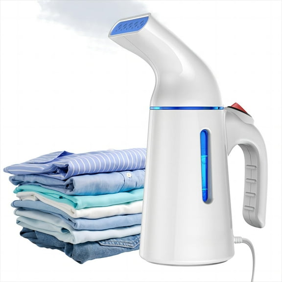 1pc garment steamer,Gift a measuring cup. handheld clothes steamer, portable travel steam iron, portable garment steamer, quick heating, multi-functional powerful steamer, suitable for home and trave