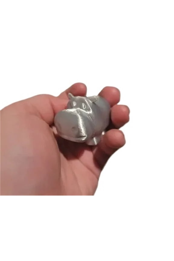 1pc hippo keychain 3D printing