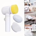 thumbnail image 1 of 1pc household electric pot brush, handheld fully automatic dishwashing brush, powerful removal of scale and oil stains, multi-functional cleaning brush for non-stick pots, 1 of 6
