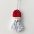 thumbnail image 1 of 1pc/lotChristmas Santa Claus Hanging Pendant,Woven Xmas Santa Claus Hanging Pendant with Cloth Tassel Beard,Christmas Tree Pendant for Party Holiday Festival Home Decoration(5.9*1.57in), 1 of 7