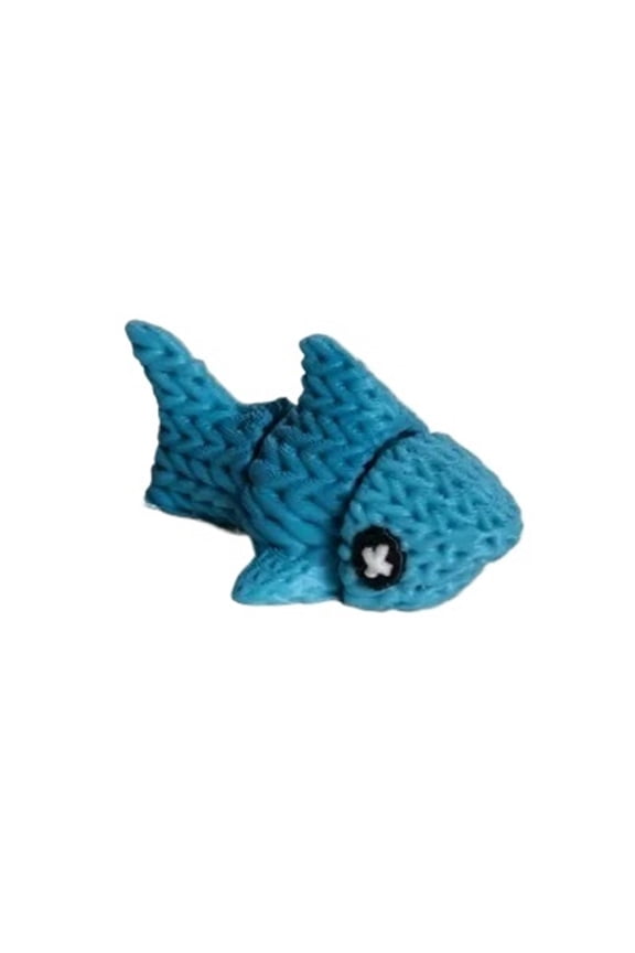 1pc | mini-Movable Knitted  Key Chain | Interactive Figurine | 3D Printed | Gift Item | Display Decoration