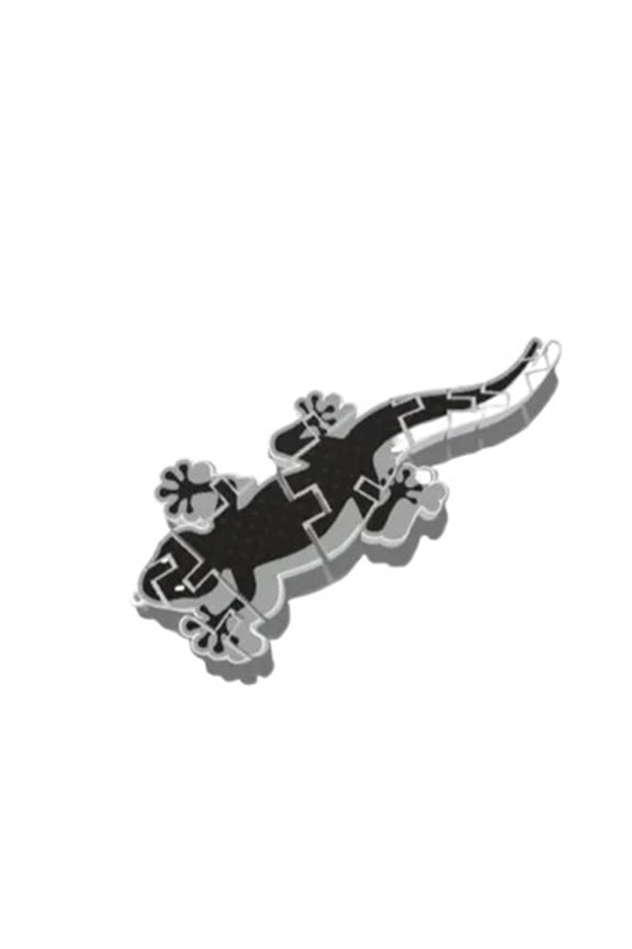 1pc movable lizard keychain 3D printing